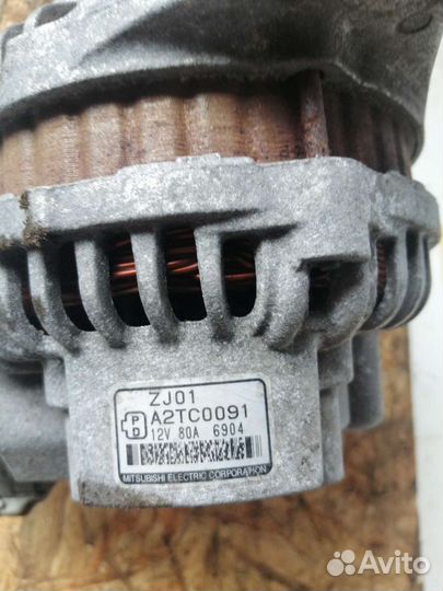 Генератор Mazda 3BK, 1.6, 12v, 80A