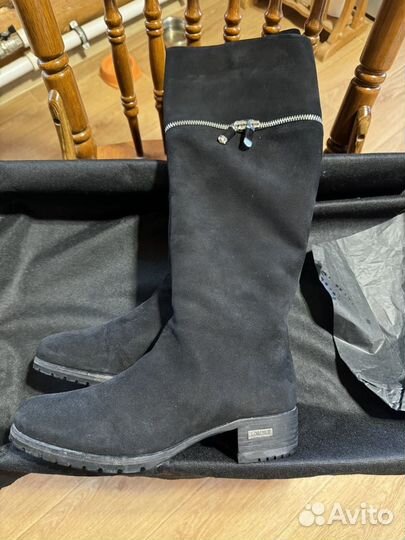 Сапоги женские зимние замшевые loriblu 37 размер