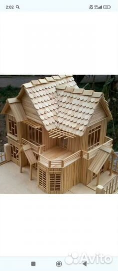 Деревянные палочки 180* 5