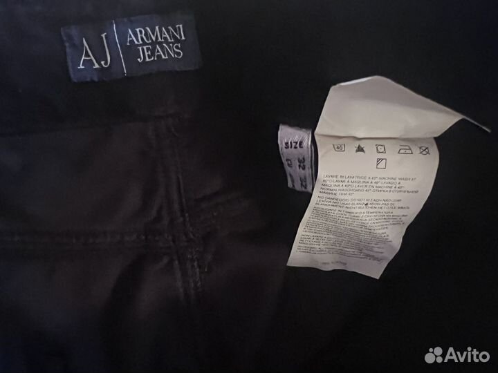 Брюки Armani Jeans 48 вельветовые новые