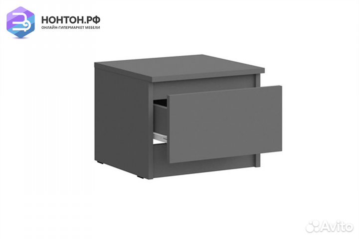 Комплект прикроватных тумб Челси графит