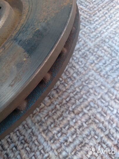 Диск тормозной 1.6T 150л.с. Citroen C4 Peugeot 408