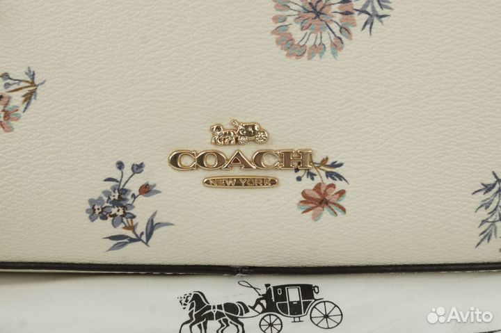 Рюкзак кожаный Coach Jordyn Backpack In Signature