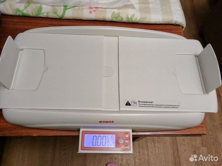 Весы для новорождённых maman