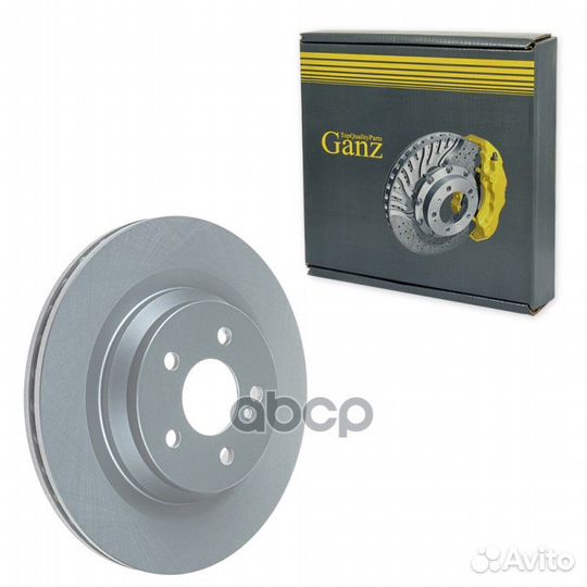 Диск тормозной задний с покрытием MB S-class C2