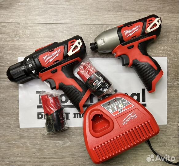 Дрель шуруповерт импакт Milwaukee 2495-22