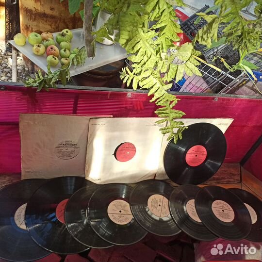 Виниловые пластинки СССР