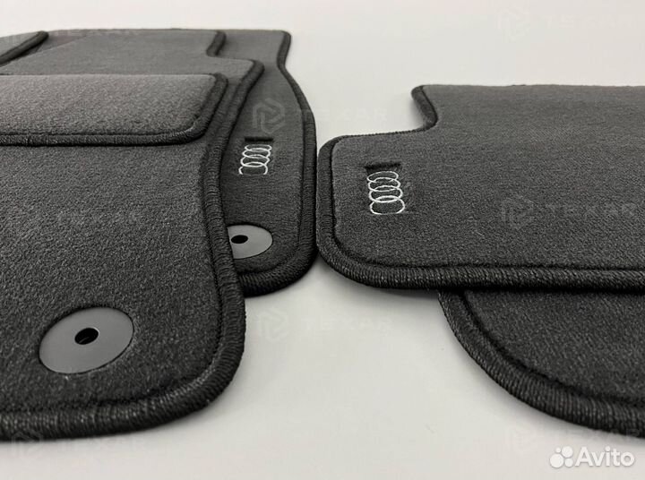 Коврики на Audi A4 IV 8E, В8 ворсовые