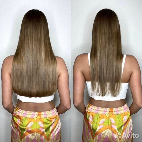 Наращивание биопротеиновых волос