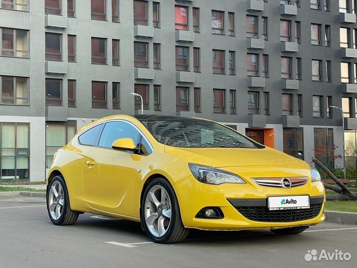 Opel Astra GTC 1.4 AT, 2013, 146 000 км