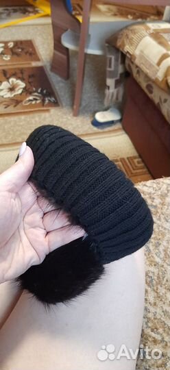 Шапка норковая женская
