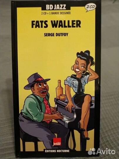 Fats Waller 2CD + Comic Book, box