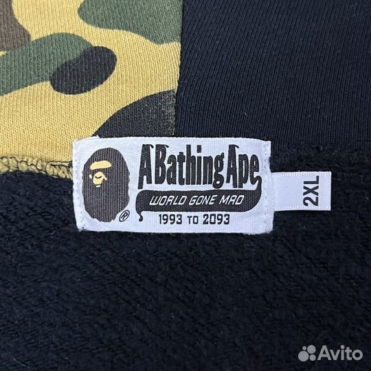 Зип-Худи bape Tiger 1st Camo Full Zip Hoodie