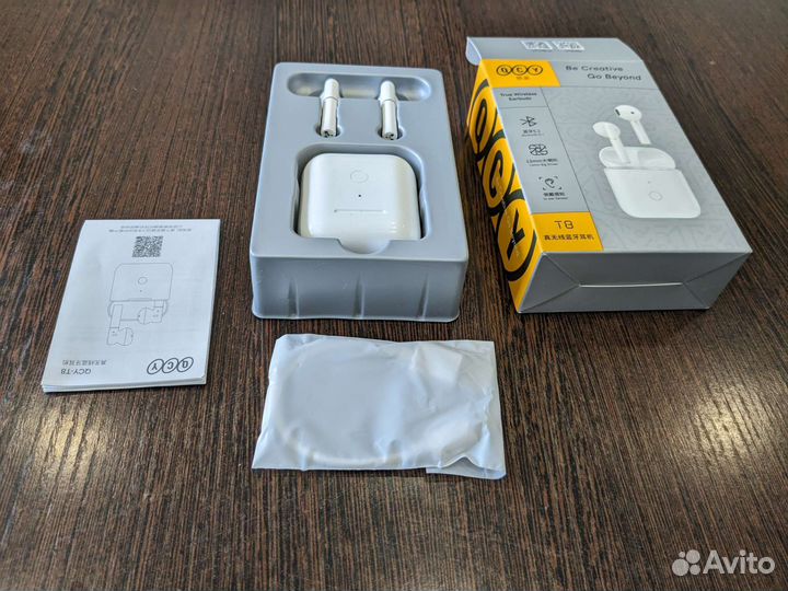 Беспроводные наушники QCY T8