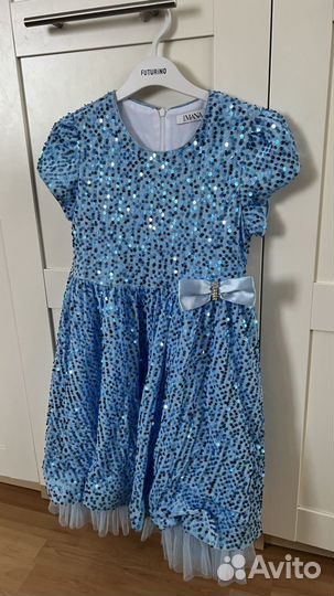 Блестящее Платье нарядное для девочки