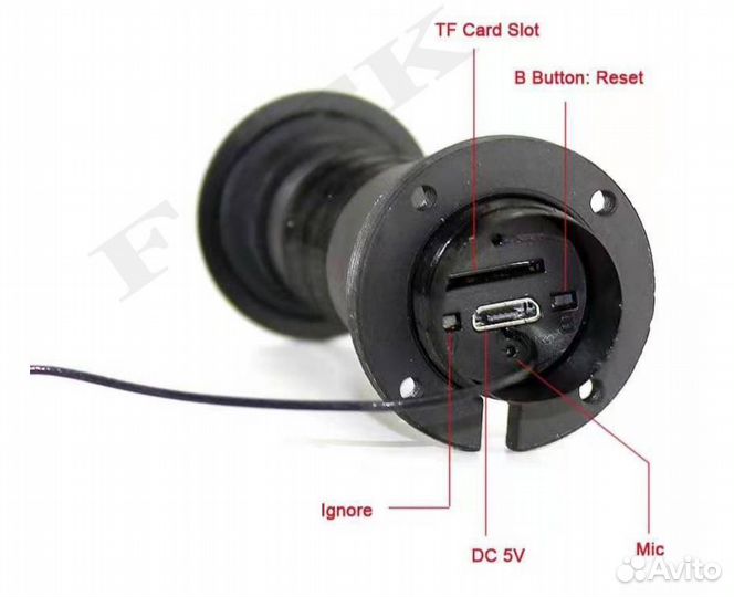 Дверной видеоглазок Fafk wifi