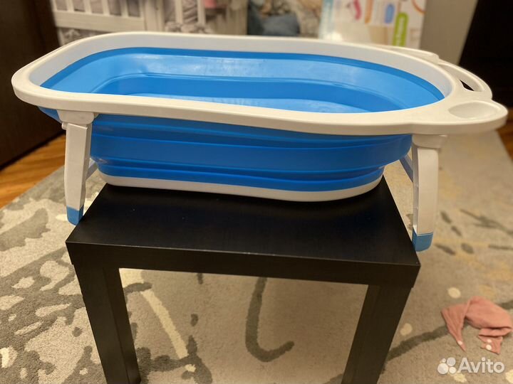 Детская ванночка для купания складная