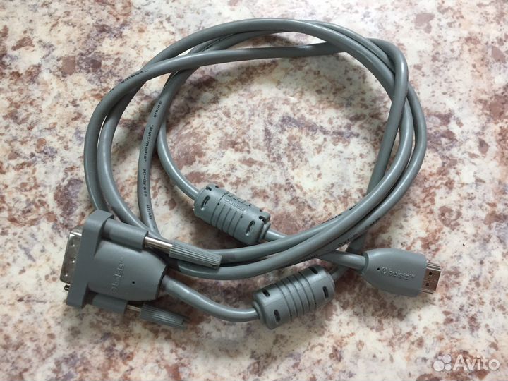 Кабель hdmi - DVI-D Belsis