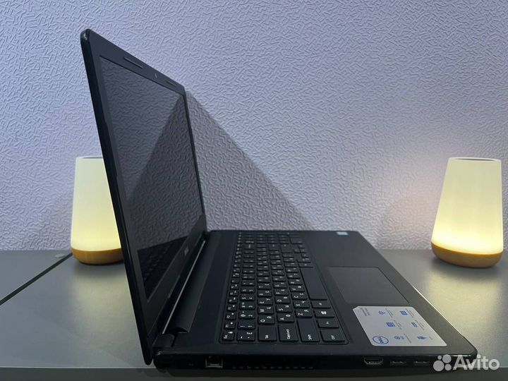 Ноутбук Dell для офиса Core i3-6th/hdd500