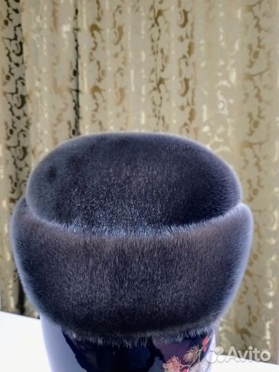 Меховая мужская кепка