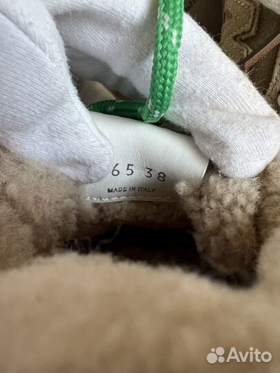 Кеды с мехом miu miu