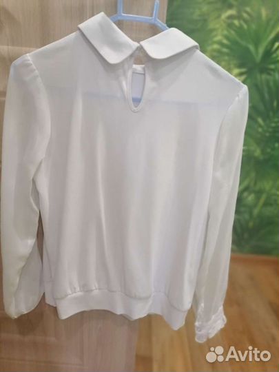 Блузка школьная для девочки 140