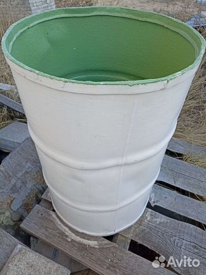 Бочка металлическая бу 200л