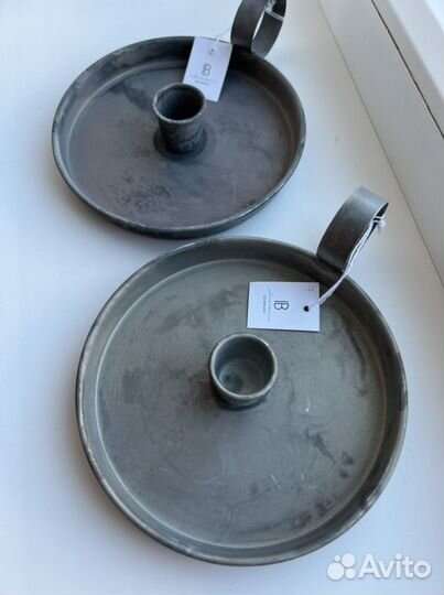 Подсвечник металлический новый