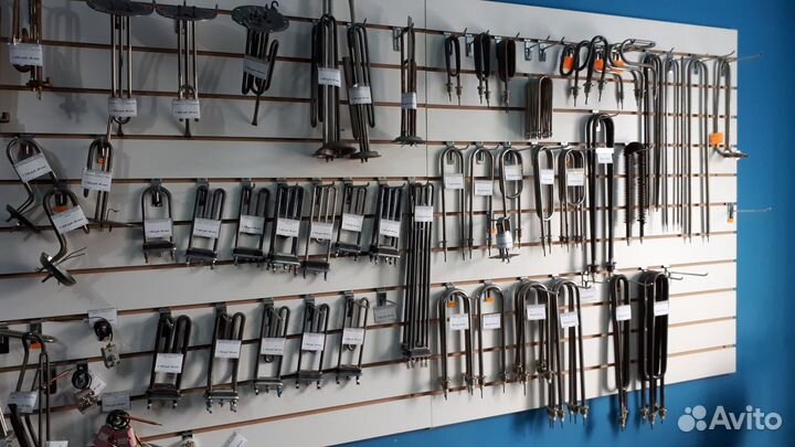 Тэны для аквадистилляторов (медь, н/ж сталь)