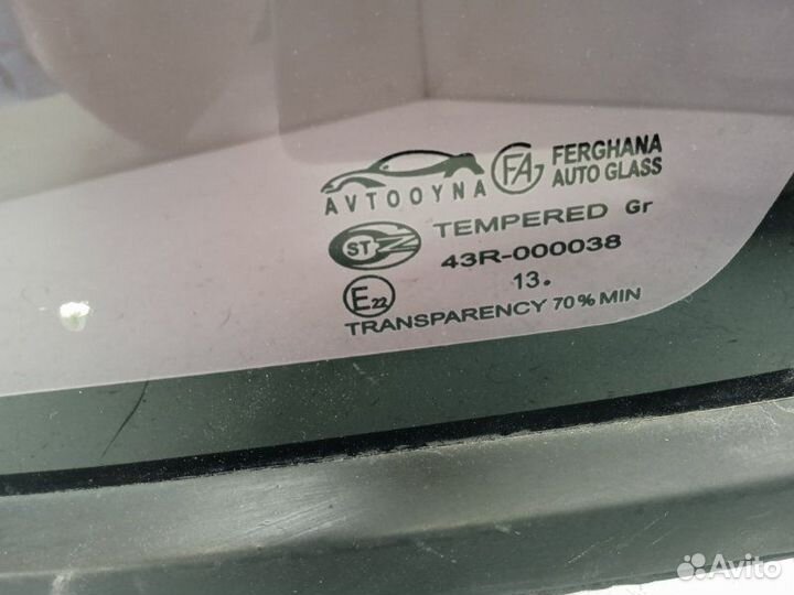 Стекло глухое зад. правое Daewoo Gentra 1.5 2013