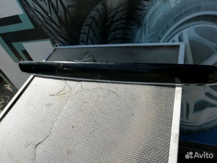 Накладка молдинг багажника подсветки номера Ситрое