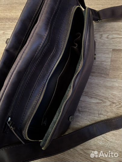 Сумка lincoln, OLD brown jack's square