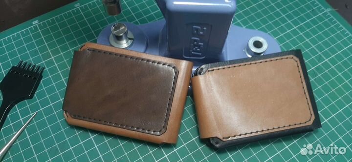 Мужской кошелёк из натуральной кожи
