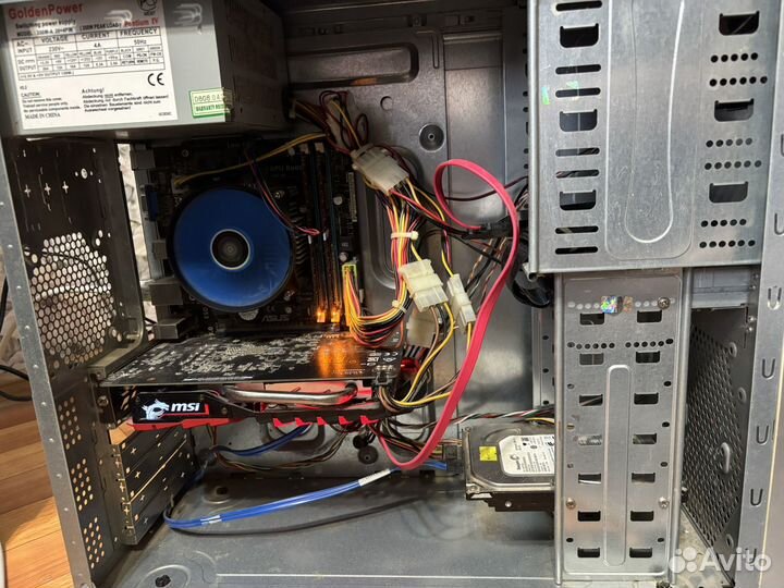 Компьютер I5 3470 MSI gtx 1050Ti