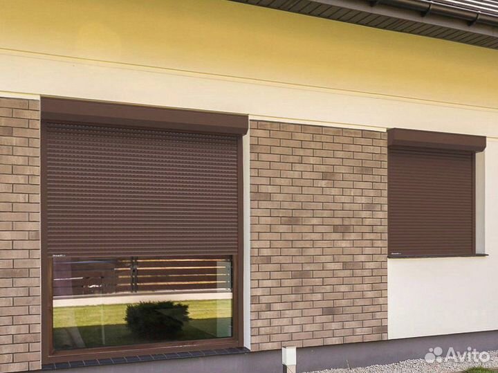Рольставни наружные