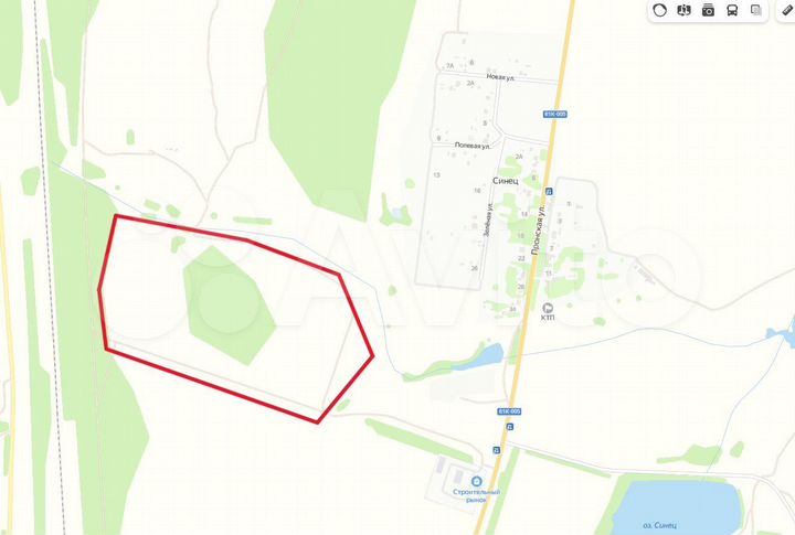 Участок 2,6 га (СНТ, ДНП)