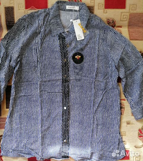 Рубашка блузка женская 46 48