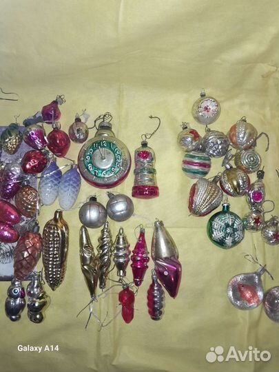 Елочные игрушки СССР