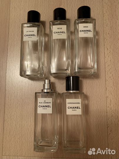 Пустые флаконы