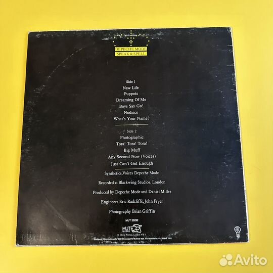 Depeche Mode - Speak and spell 1982 Italy