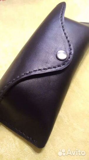 Футляр для очков из натуральной кожи
