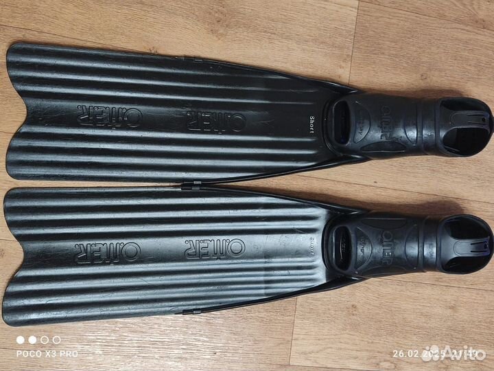 Ласты для подводной охотыomer stingray 47-48.б/у