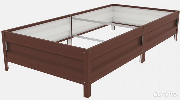 Грядки оцинкованные полимерные