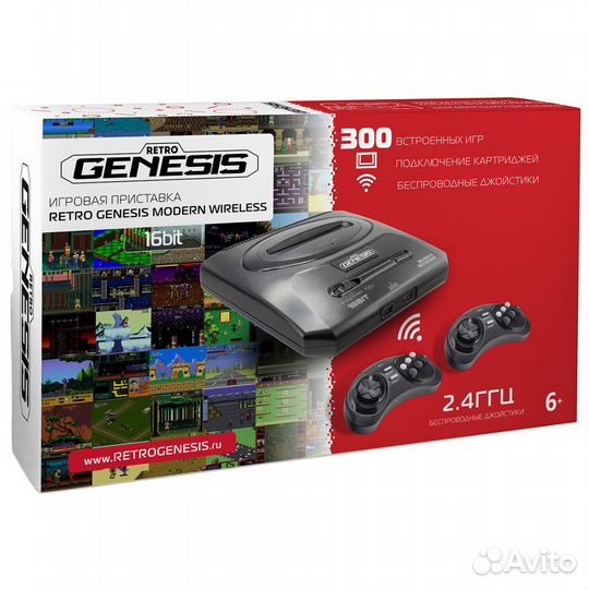 Приставка sega Retro Genesis Modern Wireless