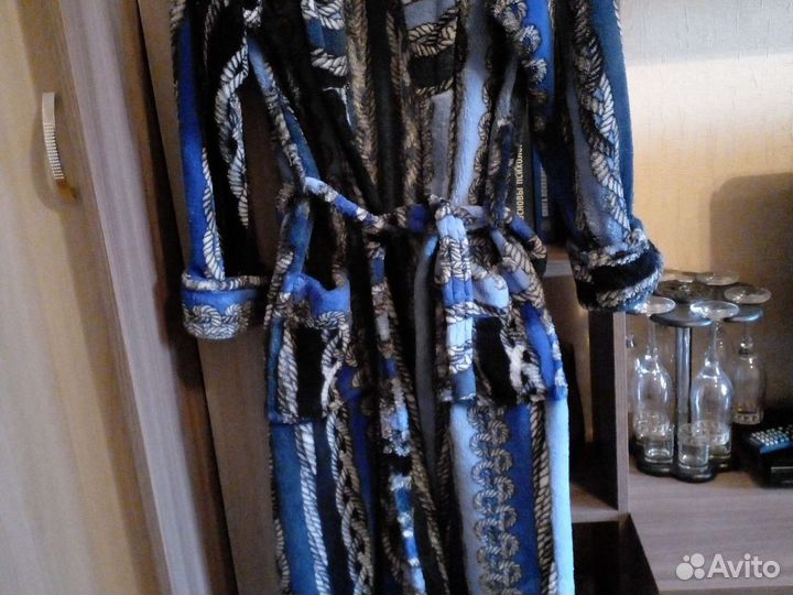 Мужской махровый халат