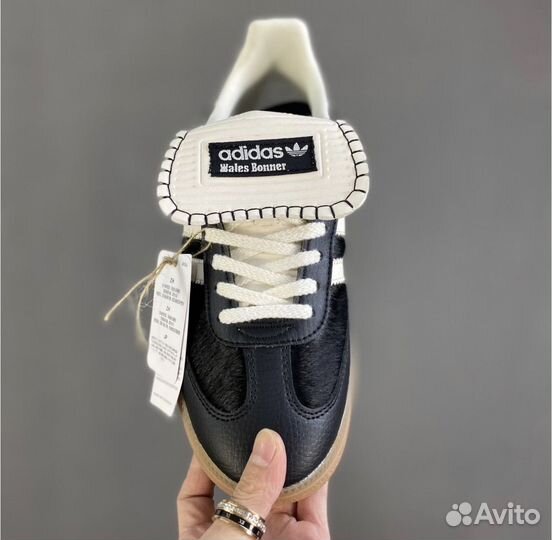 Кроссовки Adidas x Wales Bonner Samba 'Black Pony'