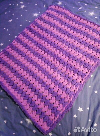 Пледы и подушки ручной работы