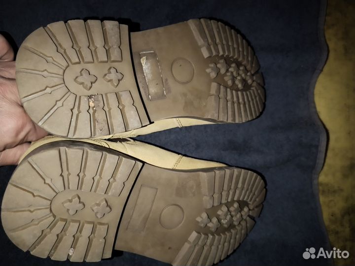 Полусапоги зимние. Уни секс.38р. Нубук