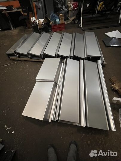 Доборные элементы для кровли и фасада. Листогиб