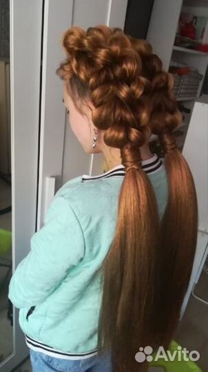 Съёмные 3д косы